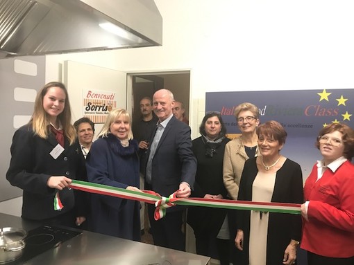 Inaugurata ad Alassio la "Cucina del Sorriso"