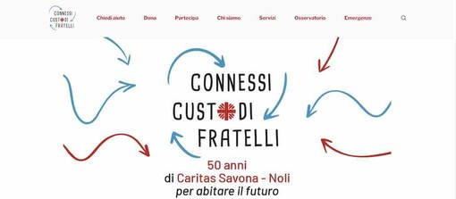 Caritas diocesana di Savona, online il nuovo sito web e quello della Fondazione ComunitàServizi