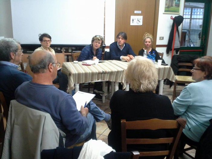 Spotorno, Franco Riccobene incontra Il Melograno, il Centro Anziani e l'Associazione Genitori Spotorno, Franco Riccobene incontra Il Melograno, il Centro Anziani e l'Associazione Genitori