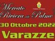 Mercato Riviera delle Palme a Varazze: il 30 ottobre una giornata di shopping a cielo aperto