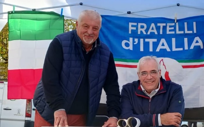 Albenga 2024, scritta "Podio morto". Crosetto (FdI): "Non ci lasciamo intimidire"