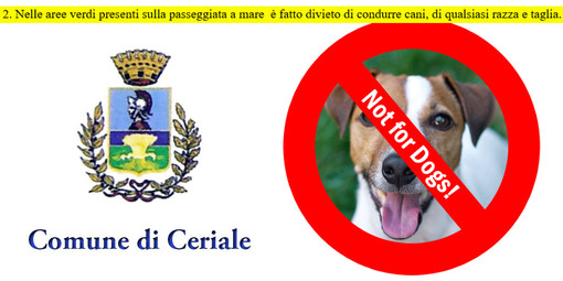 Aree verdi sulla passeggiata vietate ai cani: il  Meetup Ceriale in Movimento richiede l'annullamento dell'ordinanza