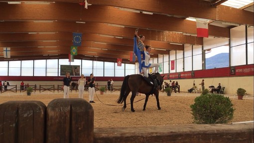 Le giovani cavallerizze di Finale Ligure si distinguono ad Arezzo