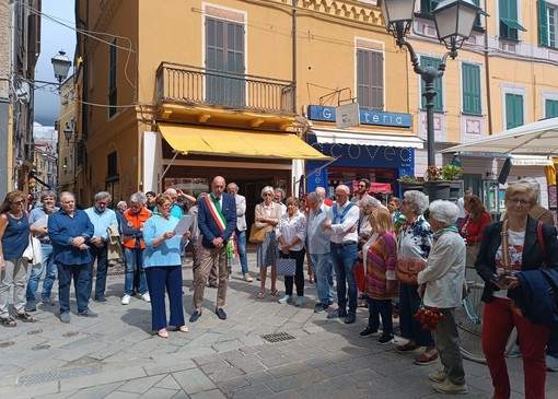 Alassio commemora Giacomo Matteotti, nel centenario del suo assassinio Alassio commemora Giacomo Matteotti, nel centenario del suo assassinio