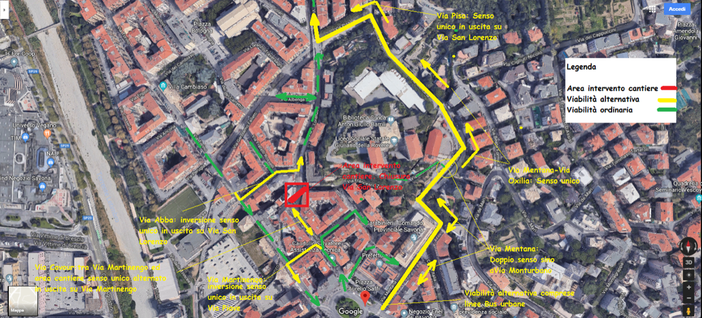 Savona, intervento sul rio San Lorenzo: tutte le modifiche sulla viabilità