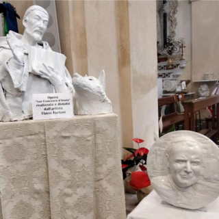 Inaugurate a Villanova d’Albenga due opere del maestro Flavio Furlani