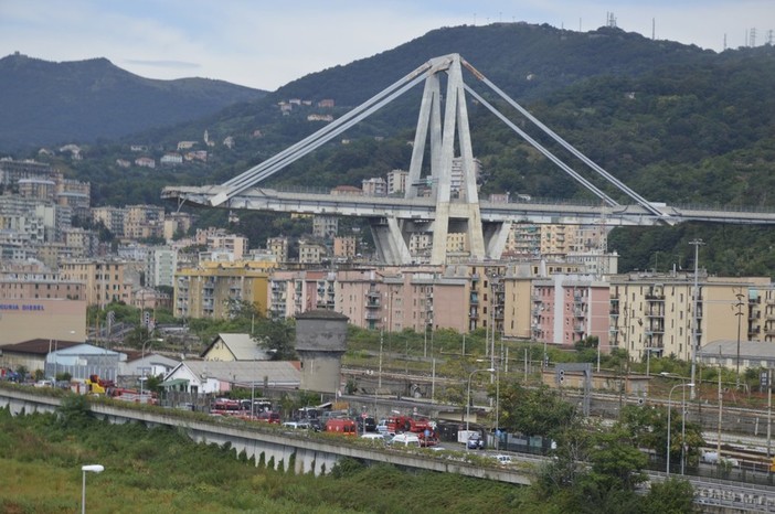Ponte Morandi, la Liguria ricorda le 43 vittime a sei anni dalla tragedia Ponte Morandi, la Liguria ricorda le 43 vittime a sei anni dalla tragedia