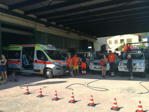 Motociclista perde il controllo del suo mezzo a Noli