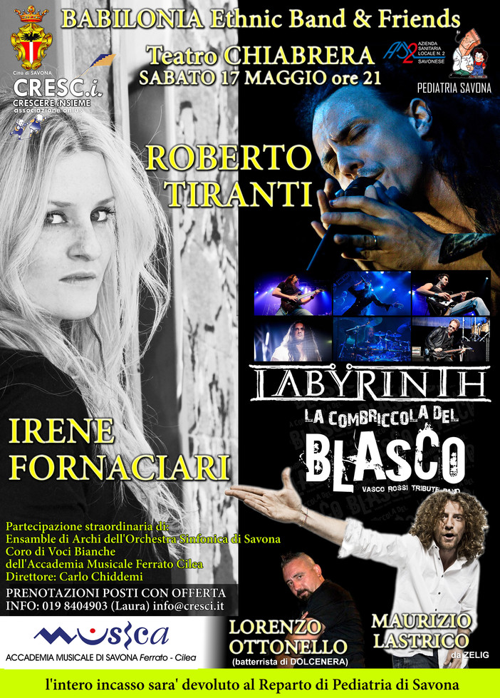 Savona, al Chiabrera va in scena la solidarietà