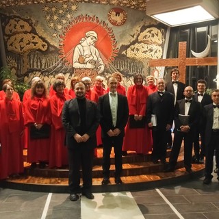 Andora, concerto del Coro Polifonico di Valleggia nella chiesa dei Santi Giacono e Filippo