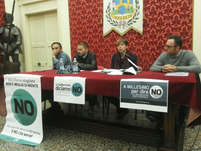 "Cairo per il No che serve": mercoledi nuovo incontro presso gli Impianti Sportivi di Pallare