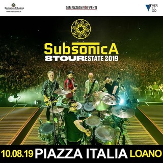 Loano, sabato 10 agosto il concerto dei Subsonica. Pignocca: "Per la città sarà un evento senza precedenti" Loano, sabato 10 agosto il concerto dei Subsonica. Pignocca: "Per la città sarà un evento senza precedenti"