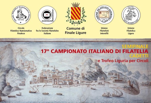 Una delle due cartoline preparate dal Circolo Filatelico Numismatico Finalese in occasione delle semifinali del Campionato Italiano Una delle due cartoline preparate dal Circolo Filatelico Numismatico Finalese in occasione delle semifinali del Campionato Italiano