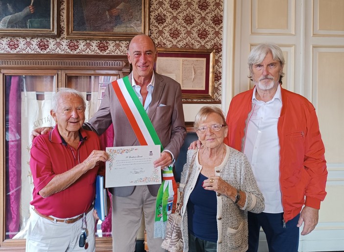Gianfranco, turista "fedele" di Alassio da oltre settant'anni Gianfranco, turista "fedele" di Alassio da oltre settant'anni
