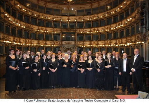 Concerto di Pasqua a Varazze con i cori Beato Jacopo e Monteverdi Concerto di Pasqua a Varazze con i cori Beato Jacopo e Monteverdi