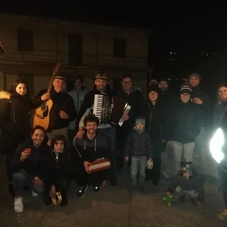 Foto tratta dalla pagina Facebook del sindaco di Plodio Gabriele Badano