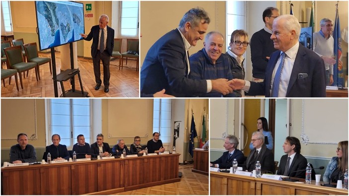 Confronto in Provincia ad Imperia tra sindaci e Tozzi Green sul progetto eolico "Monte Chiappa": tra preoccupazioni e 'potenziali' benefici (FOTO)