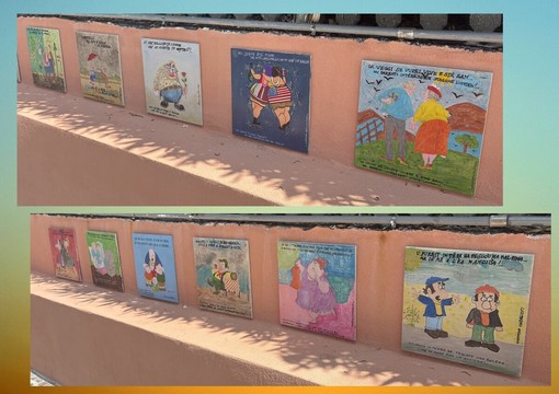 A Borgio Verezzi undici nuove piastrelle decorano il muretto della stazione con "I pruverbi de a nostra têra" A Borgio Verezzi undici nuove piastrelle decorano il muretto della stazione con "I pruverbi de a nostra têra"