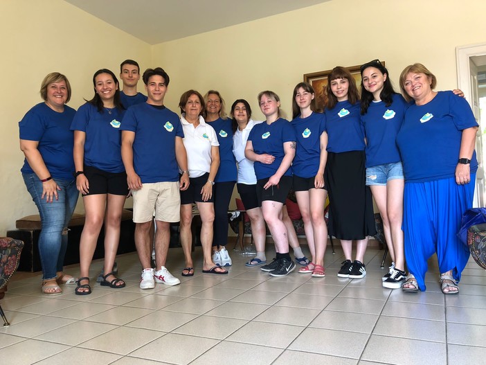Cerimonia di apertura del Campo Scambi Giovanili: Lions Club Loano Doria presente