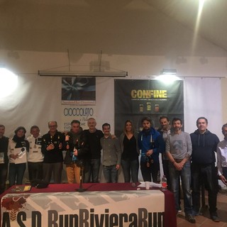 Premiazioni Chocolate&amp;Run a Finalborgo per RunRivieraRun HalfMarathon e Strong Wild Trail Cup