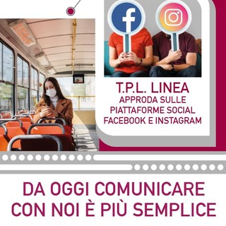 TPL Linea, nuova pagina Facebook e account Instagram