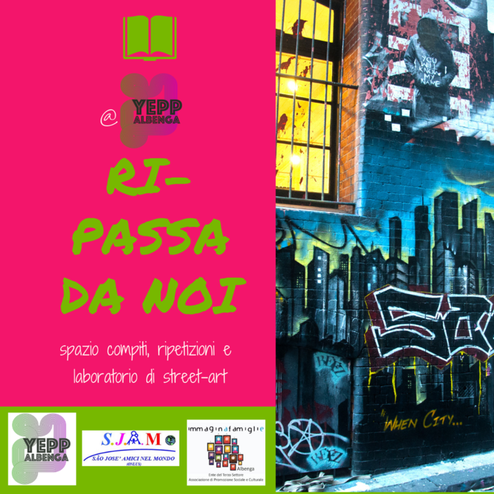 Albenga: vieni a studiare allo Yepp con "Ri-passa da noi"