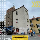 Cairo, messa in sicurezza di Porta Soprana: iniziati i lavori dopo la caduta di alcune tegole Cairo, messa in sicurezza di Porta Soprana: iniziati i lavori dopo la caduta di alcune tegole