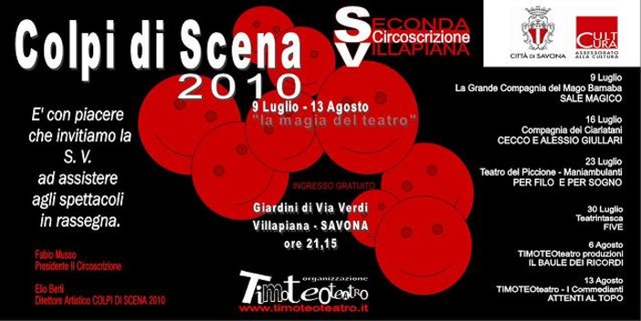 Savona: Colpi di Scena ai giardini di via Verdi