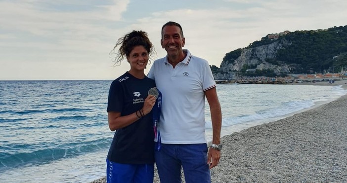 Nasce la partnership tra Area Marina Protetta di Bergeggi e la campionessa di nuoto sincronizzato Linda Cerruti