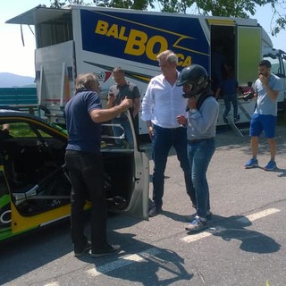 Roccavignale, test del "Balbosca Rally Team" lungo la vecchia strada statale (FOTO)