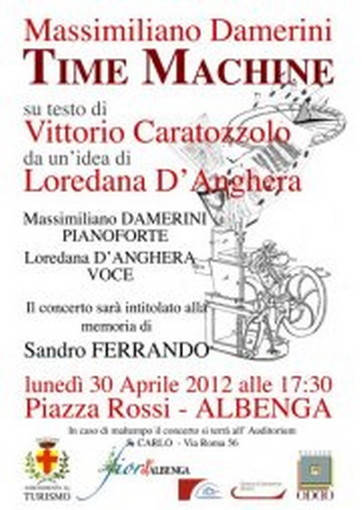 "Time Machine" in scena ad Albegna "Time Machine" in scena ad Albegna