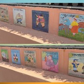 A Borgio Verezzi undici nuove piastrelle decorano il muretto della stazione con "I pruverbi de a nostra têra" A Borgio Verezzi undici nuove piastrelle decorano il muretto della stazione con "I pruverbi de a nostra têra"