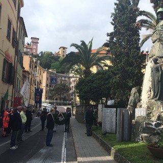Celle Ligure, il sindaco Zunino: "Non bisogna dimenticare chi ci ha regalato la libertà" (FOTO e VIDEO)