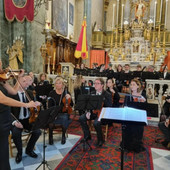 Arcomusica in concerto a Sospel. Arcomusica in concerto a Sospel.