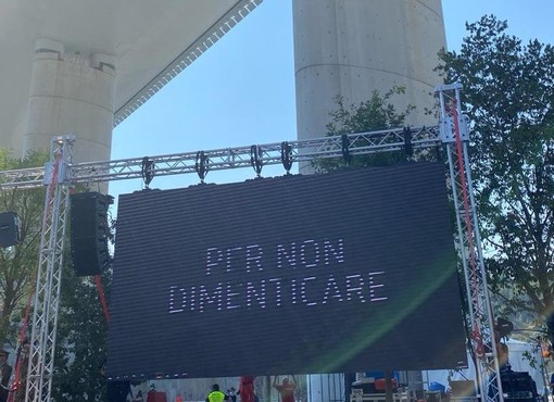 Cerimonia di commemorazione delle vittime del Ponte Morandi, Vazio: "Silenzio e preghiera. Ma subito dopo si faccia chiarezza e giustizia"