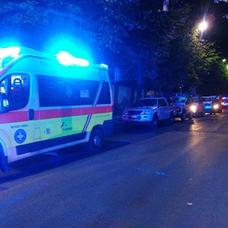 Tutti i Vigili del fuoco, le pubbliche assistenze, le forze dell'ordine i gruppi di protezione civile del comprensorio schierati ad Albenga per commemorare i tragici fatti di Alessandria