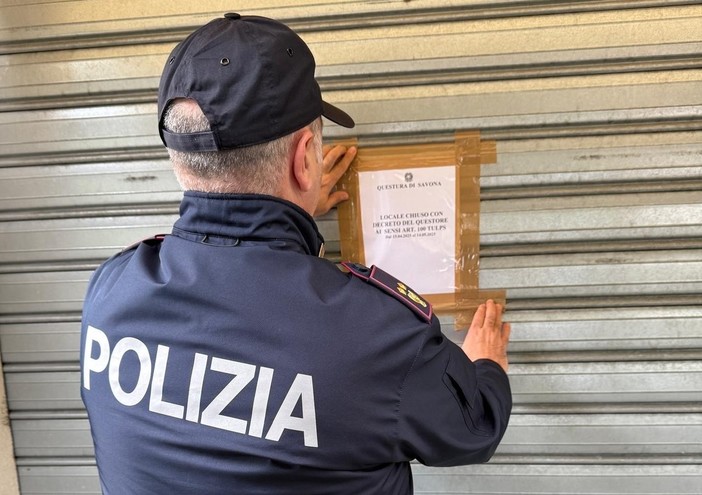 Savona, bar centrale dello spaccio chiuso per 30 giorni