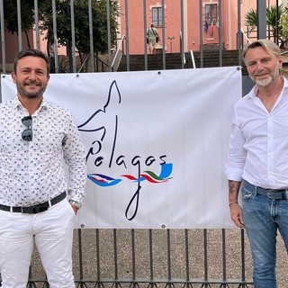 Ceriale riceve la bandiera del Santuario Pelagos Ceriale riceve la bandiera del Santuario Pelagos