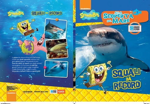 Alla scoperta dell'Acquario di Genova insieme a SpongeBob