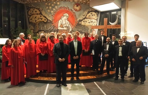 Andora, concerto del Coro Polifonico di Valleggia nella chiesa dei Santi Giacono e Filippo