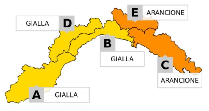 Maltempo: prosegue l'allerta meteo per temporali e piogge diffuse