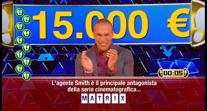 "Caduta Libera", il savonese Sergio vince 15mila euro nel quiz show di Canale 5