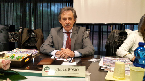 Claudio Bosio della Cisl eletto presidente del Consiglio sindacale interregionale Liguria-Paca