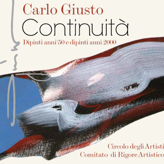 Carlo Giusto al Circolo degli Artisti di Albissola Marina