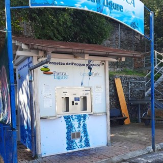 Pietra, la casetta dell’acqua pubblica in piazzale Geddo è tornata pienamente operativa