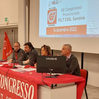 Congresso Filt Cgil a Savona, Turcotto: "Il Governo ha preso delle misure che vanno ad indebolire le fasce deboli" (FOTO e VIDEO)
