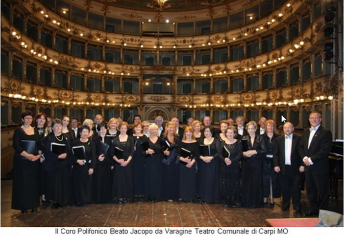 Concerto di Pasqua a Varazze con i cori Beato Jacopo e Monteverdi Concerto di Pasqua a Varazze con i cori Beato Jacopo e Monteverdi