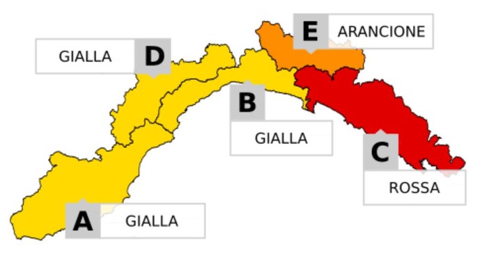 Maltempo, continua l'allerta meteo sulla Liguria: confermata gialla sul ponente, peggiora a levante