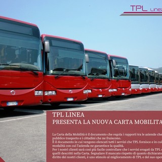 Tpl Linea presenta la nuova Carta della Mobilità: sicurezza, diritti e doveri dei viaggiatori Tpl Linea presenta la nuova Carta della Mobilità: sicurezza, diritti e doveri dei viaggiatori