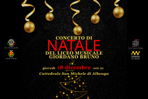 Giovedì 18 dicembre il Concerto di Natale del Liceo Musicale "Giordano Bruno"